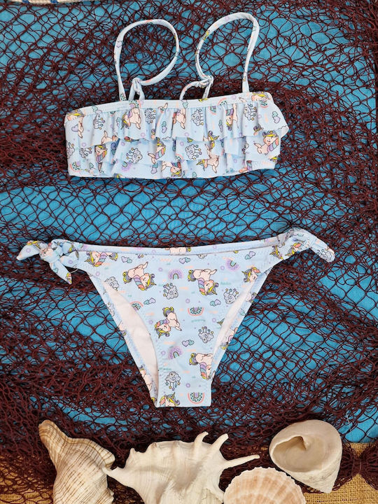 Senses Kids Swimwear Bikini Light Blue