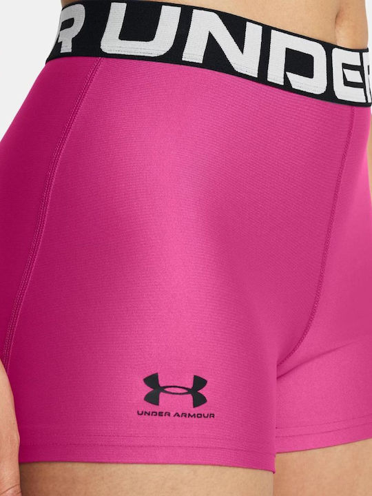 Under Armour Authentics Shorty Frauen Kurze Hosen Leggings Pink