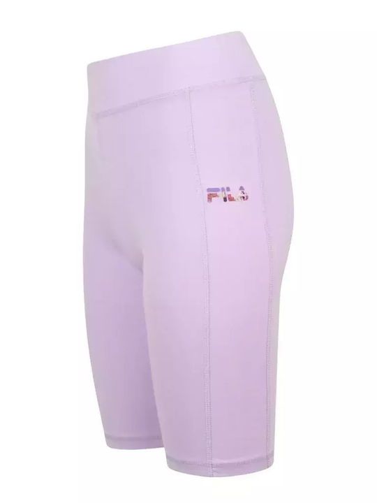 Khooni Women's Training Legging Shorts Purple