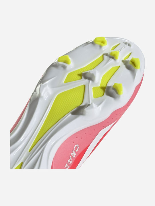 adidas X Crazyfast League Football Shoes with Cleats Red