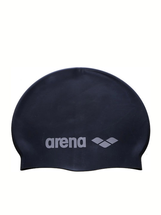 Arena Classic Silicone Kids Swimming Cap Black