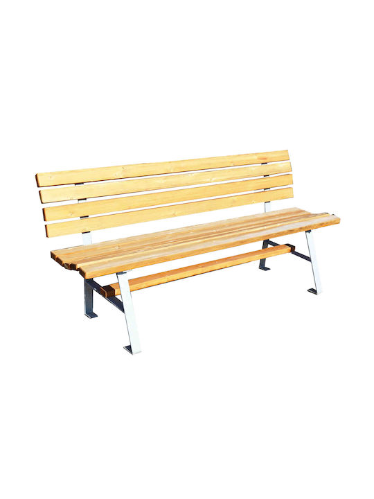Bank Außenbereich Holz 180x75x75cm
