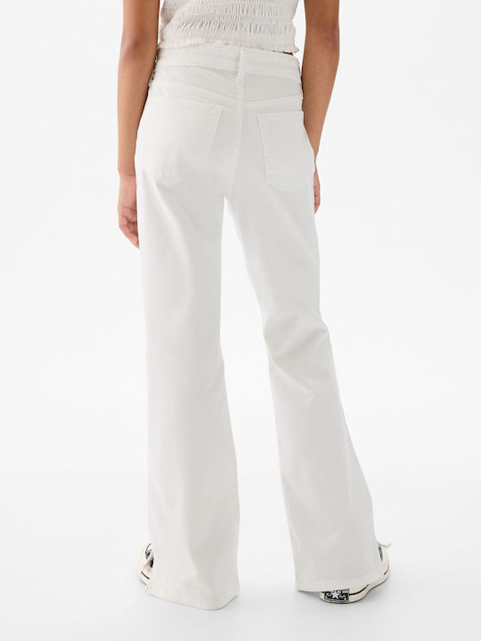 GAP Παιδικό Τζιν Παντελόνι white denim