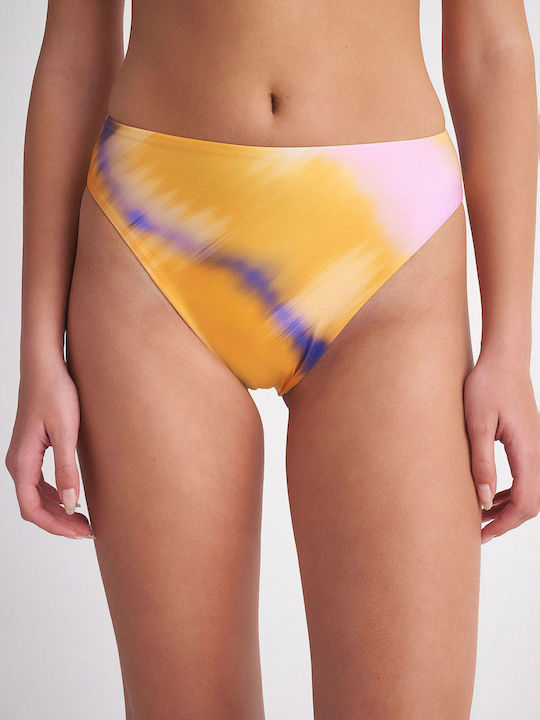 SugarFree Bikini Alunecare Talie înaltă Violet