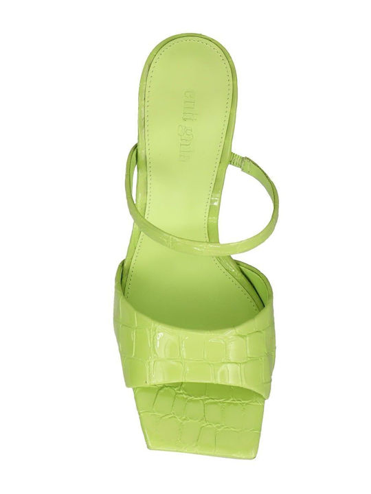 Leather Sandals Green