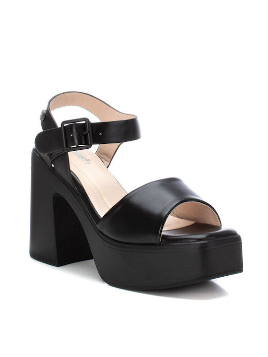 Refresh Women's Sandals with Ankle Strap Black