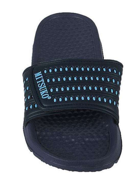 Men's Slides Blue