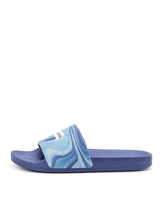 Herren Slides Blau