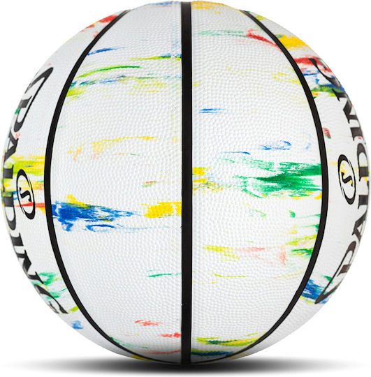Spalding Marble Series Rainbow Basket Ball Outdoor