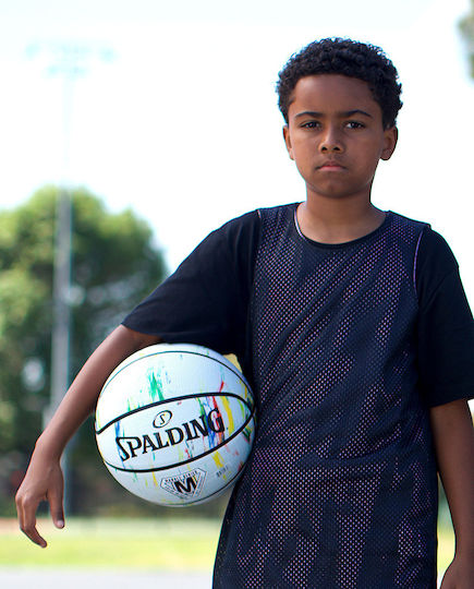 Spalding Marble Series Rainbow Basket Ball Outdoor