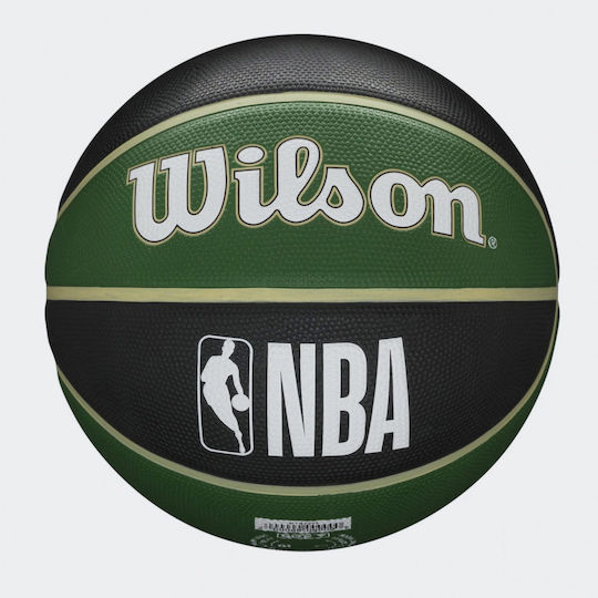 Wilson NBA Team Tribute Milwaukee Bucks Μπάλα Μπάσκετ Outdoor