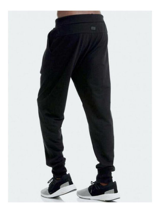 BodyTalk Men's Sweatpants with Rubber Black