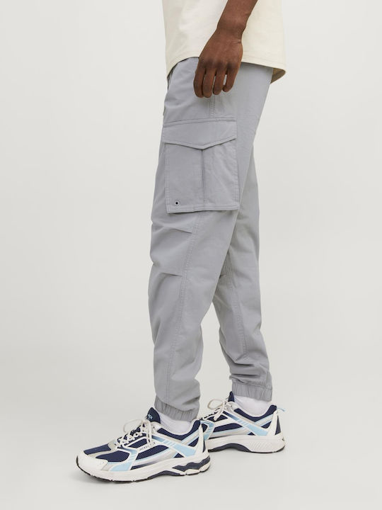 Trousers Cargo Elastic in Loose Fit Ultimate grey