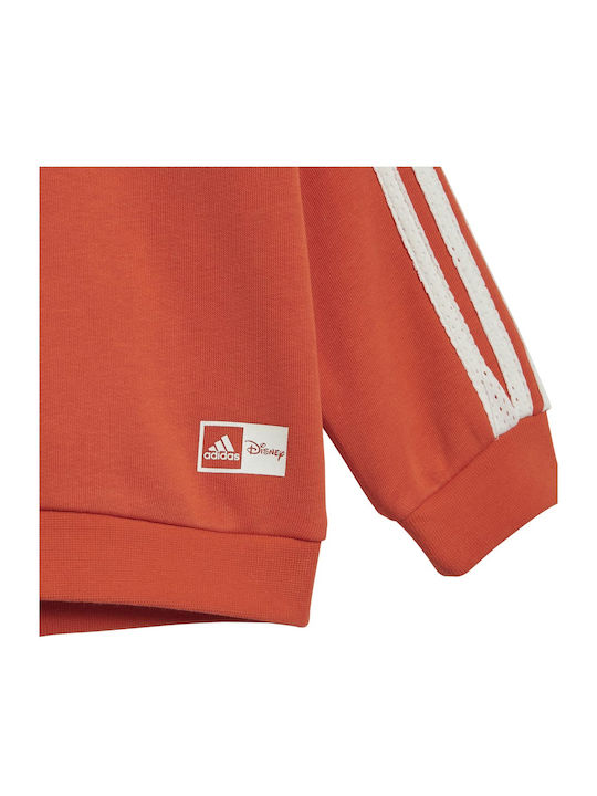 Kids Sweatpants Set Orange 2pcs x Disney Mickey Mouse