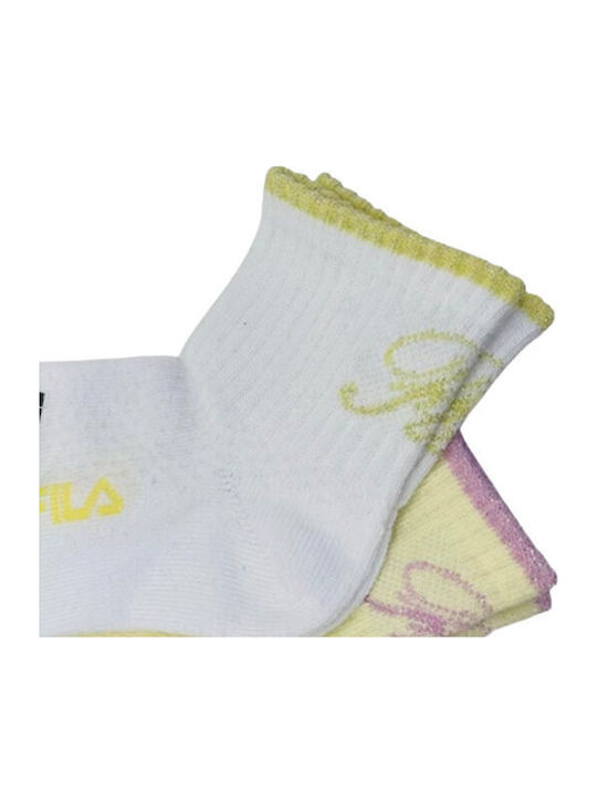 FILA Kindersocken Rosa 3 Paar