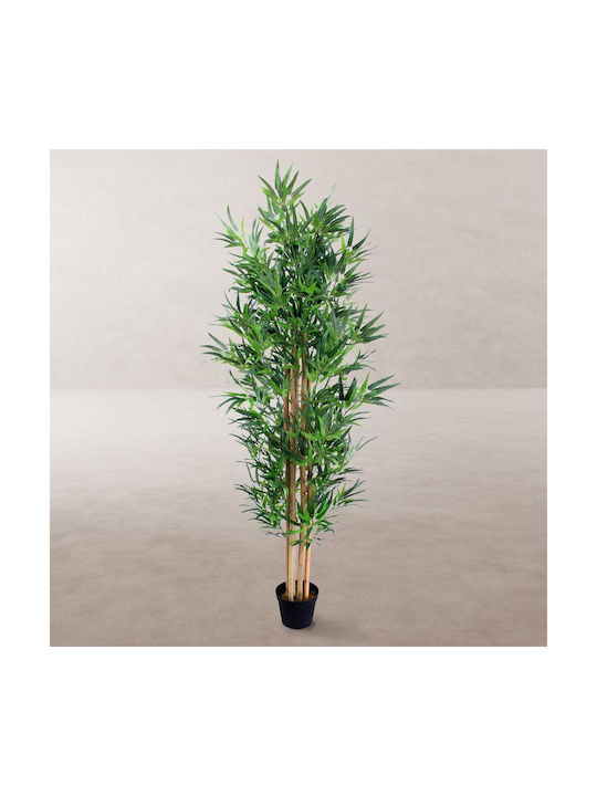 BigBuy Artificial Plant in Pot 210cm 1pcs