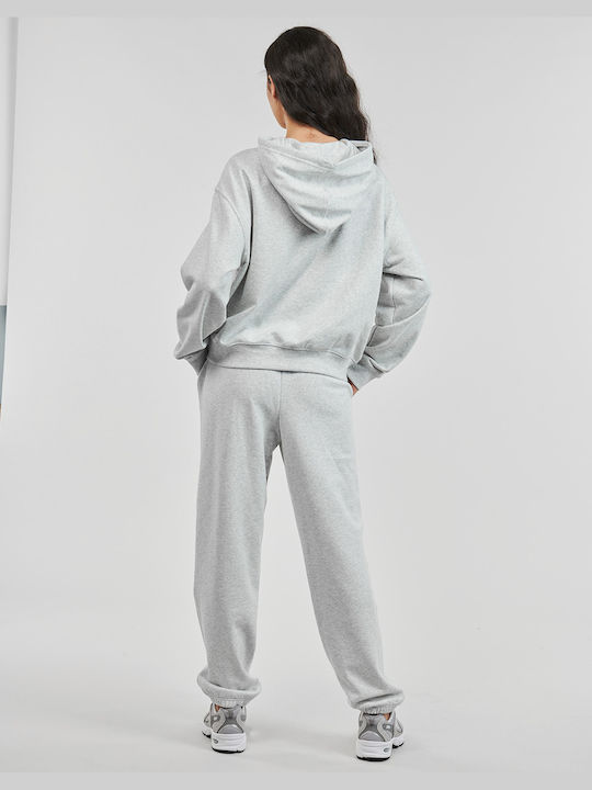 New Balance Women's Hooded Sweatshirt Gray