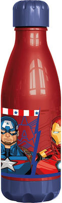 Avengers Kids Water Bottle Avengers Plastic Red 560ml