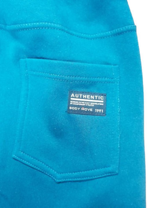 Bodymove Men's Sweatpants with Rubber Petrol Blue