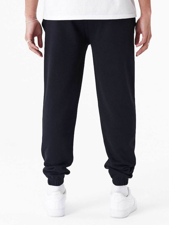 New Era Men's Sweatpants with Rubber Black