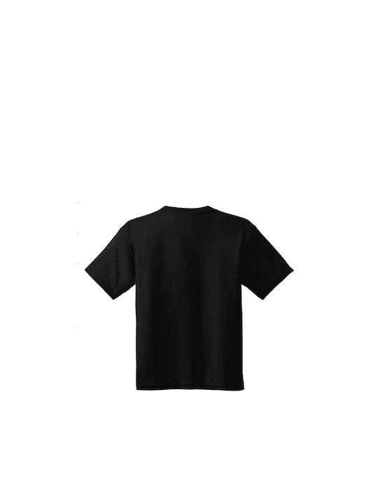 Gildan Kinder-T-Shirt Schwarz