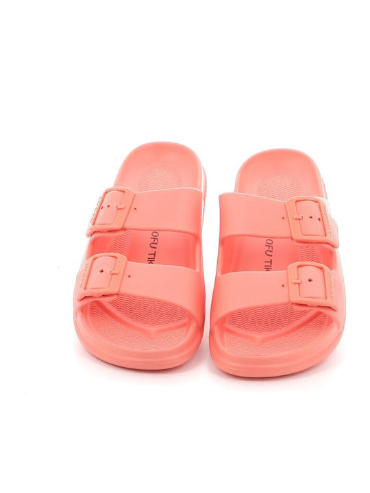 Flip Flops in Sandal Style in Orange Colour