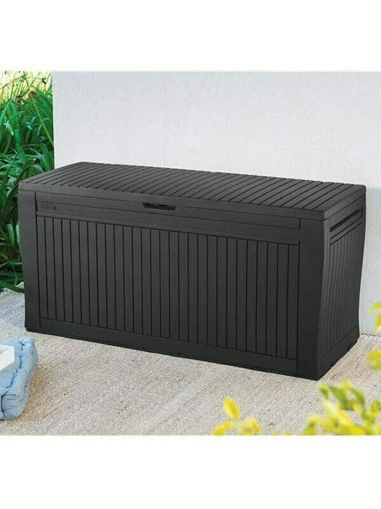 Keter Outdoor Storage Box Comfy 270lt Gray L117xW45xH57cm