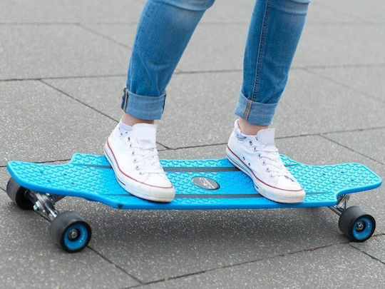 Hudora Komplett Longboard Grün