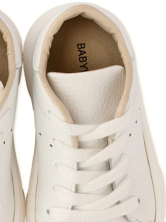 Babywalker Taufschuhe Für Jungen Aus Leder Weiß