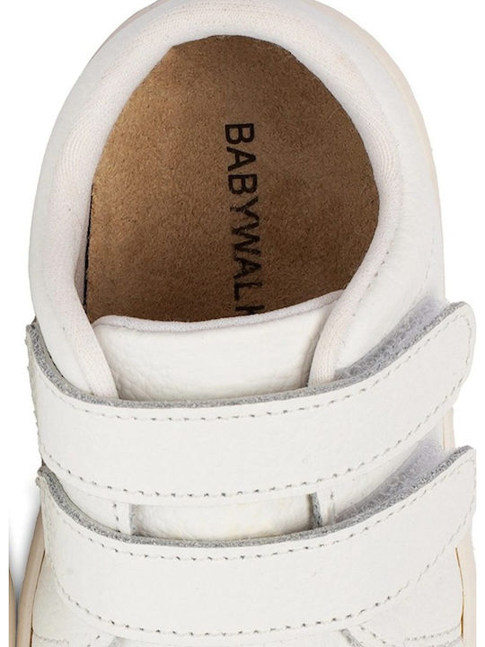 Babywalker Christening Leather White Sneakers