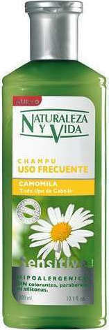 Natur Vital Sensitive Sampon Αναδόμησης/Θρέψης pentru Toate Tipurile de Păr 300ml