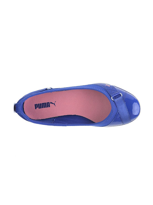 Puma Bixley Glamm Women's Ballerina Shoes In Blue Colour