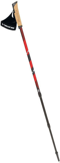 Viking Kube Pro Teleskopische Wanderstöcke Aus Aluminium 2er Pack Rote