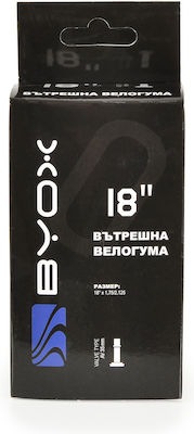 Byox Bicycle Tyre Inner Tube 18" x 1.75-2.125