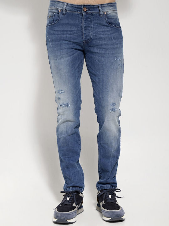 Men's Jeans Pants with Slim Fit Blue Jean