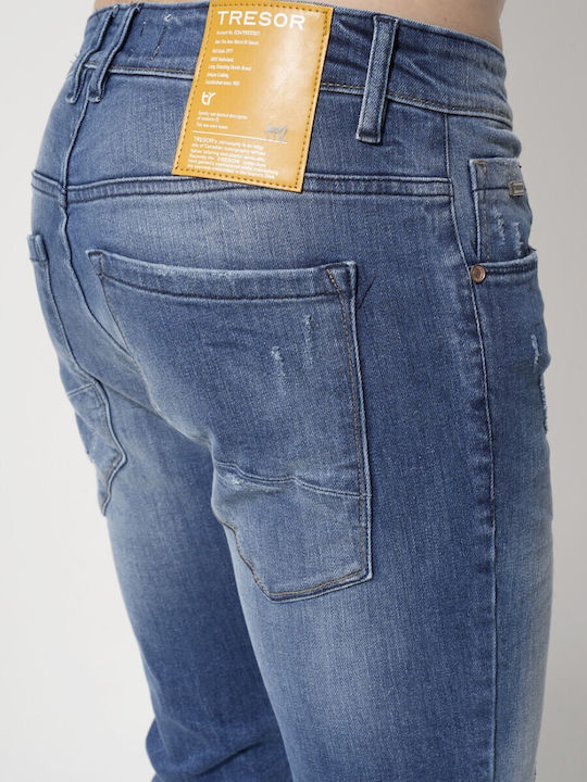 Men's Jeans Pants with Slim Fit Blue Jean
