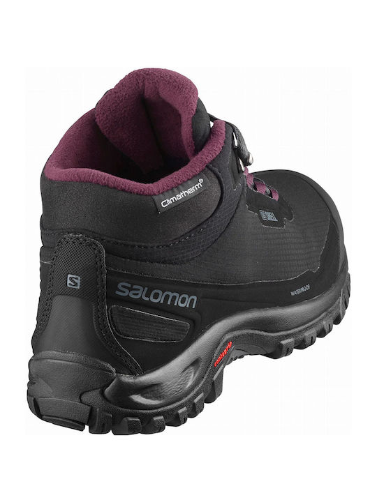 Salomon Shelter Cs Women's Hiking Boots Waterproof Black