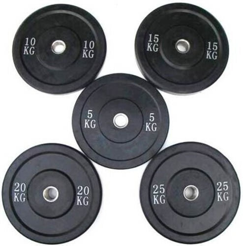 Viking Bumper Plates 104911 Set of Plates Olympic Type Rubber 1 x 10kg Φ50mm