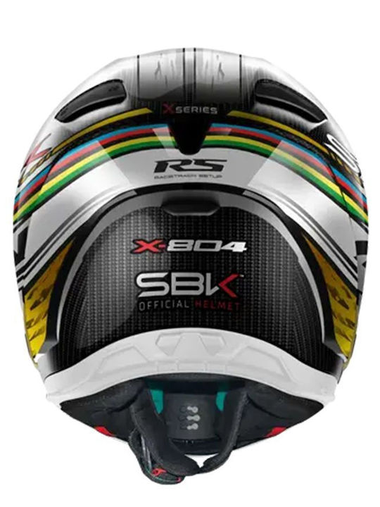 Nolan X-804 RS Ultra Carbon SBK 23 Motorcycle Helmet Full Face ECE 22.06