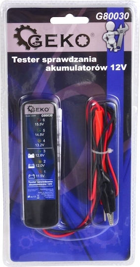 Geko G80030 Ψηφιακό Battery Tester