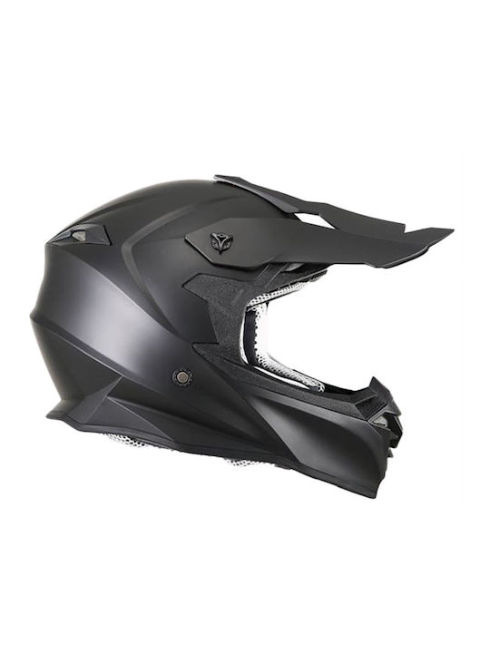 Faseed 617 Black Matt Motorcycle Helmet Motocross