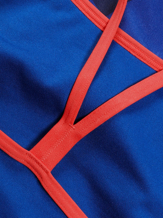 Sportlicher Badeanzug Blau