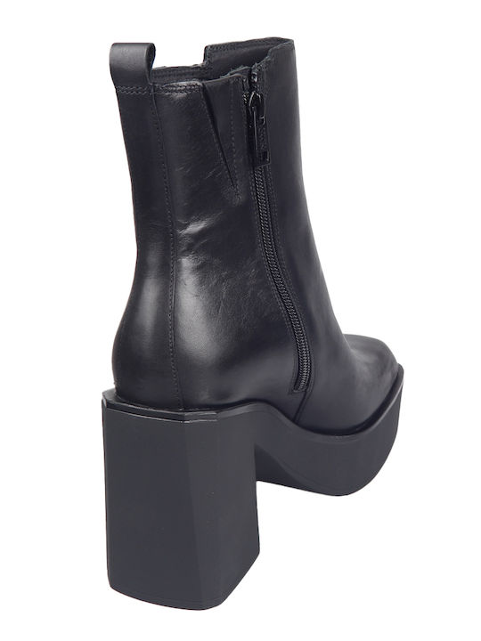 Stiefeletten Damen Schwarz