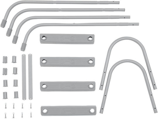 Bestway Pool Ladder made of Plastic 87x42x9cm Gray