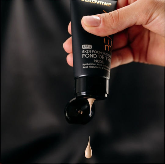 Gerovital Skin Foundation Mov/alb SPF10 Bej bronz 30ml