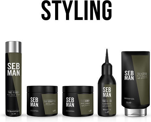 Sebastian Professional Seb Man The Hero Re-Workable Gel Μαλλιών 75ml