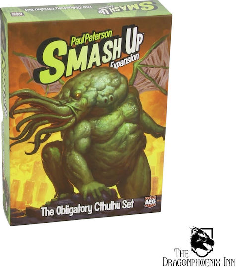 Game Expansion Smash Up: The Obligatory Cthulhu for 2-4 Players 14+ Years Old Alderac