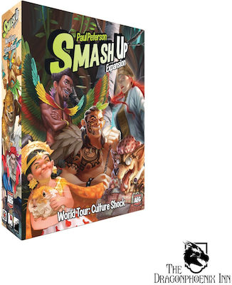 Alderac Game Expansion Smash Up: Culture Shock for 2 Players 14+ Years (EN)