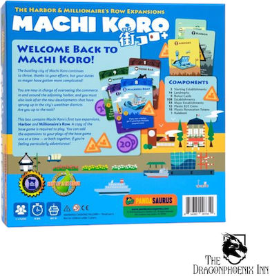 Pandasaurus Games Game Expansion Machi Koro 10+ Years (EN)