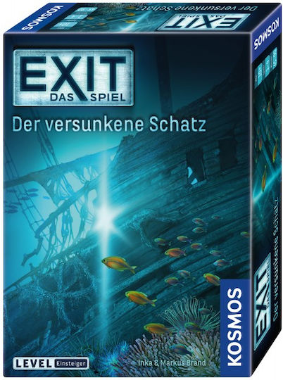 Brettspiel Exit: The Game - The Sunken Treasure für 1-6 Spieler 12+ Jahre (EN) Kosmos